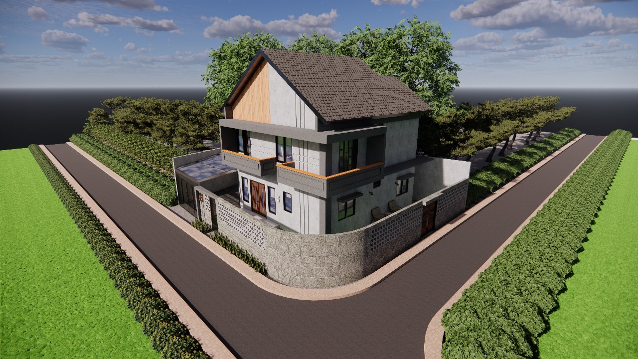 STUDIO PERANCAGNAN ARSITEKTUR 1 - SEAMLESS BOX HOUSE